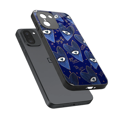 Girl Vision sleek oneplus 15r cover with tempered glass back and TPU edges