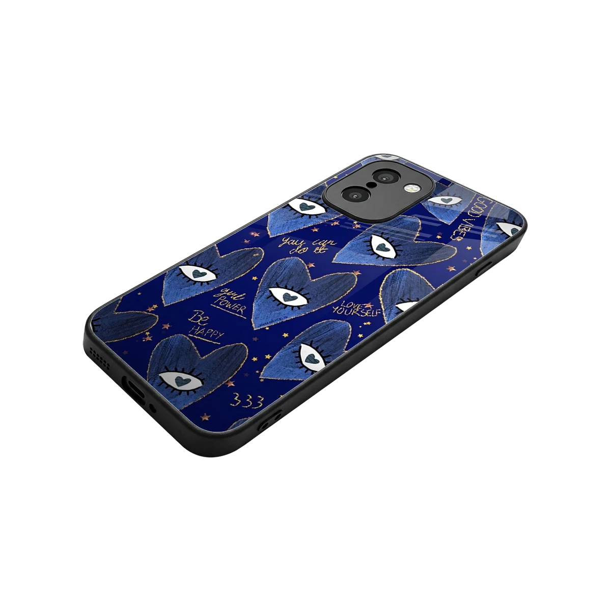 Girl Vision stylish phone case for oneplus 15r | glossy glass and slim fit