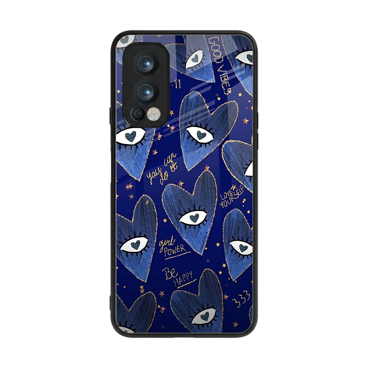 Girl Vision back phone cover | glass case for oneplus nord 2