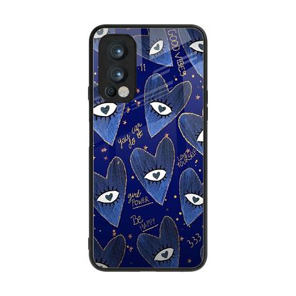 Girl Vision back phone cover | glass case for oneplus nord 2