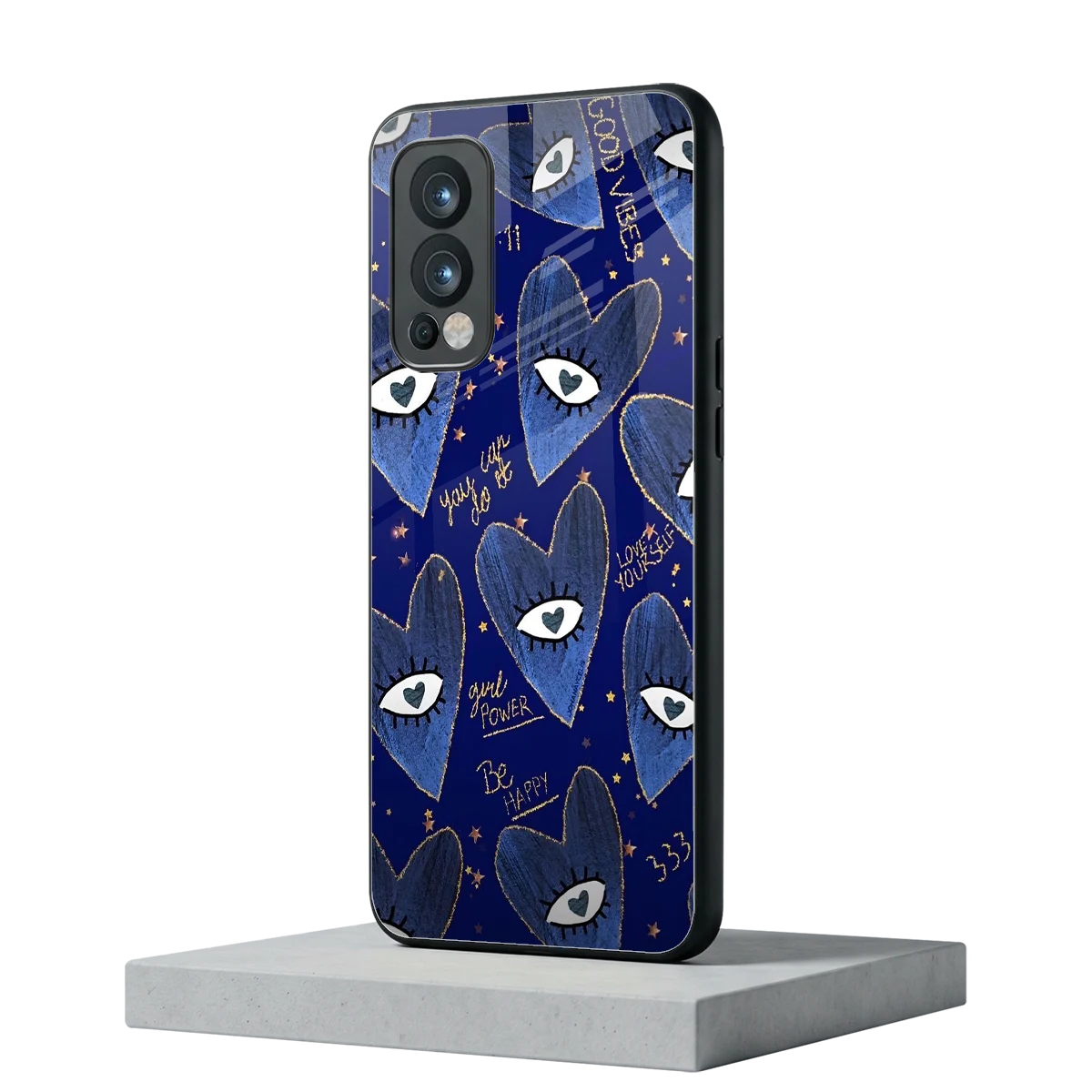 Girl Vision oneplus nord 2 mobile cover | shockproof glass phone case