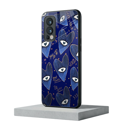 Girl Vision oneplus nord 2 mobile cover | shockproof glass phone case