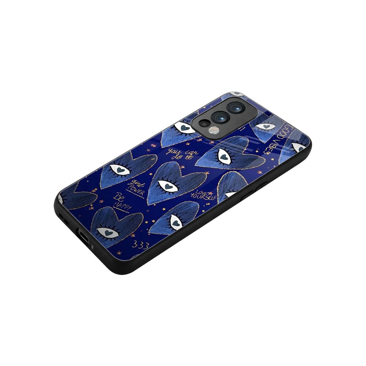 Girl Vision stylish phone case for oneplus nord 2 | glossy glass and slim fit