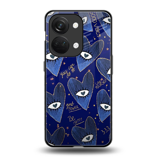 Girl Vision back phone cover | glass case for oneplus nord 3