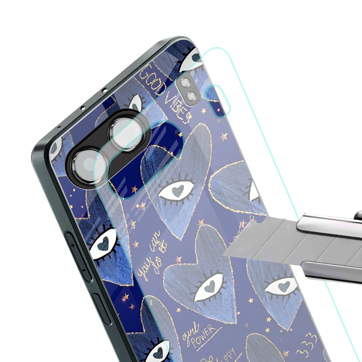 Girl Vision stylish phone case for oneplus nord 4 | glossy glass and slim fit