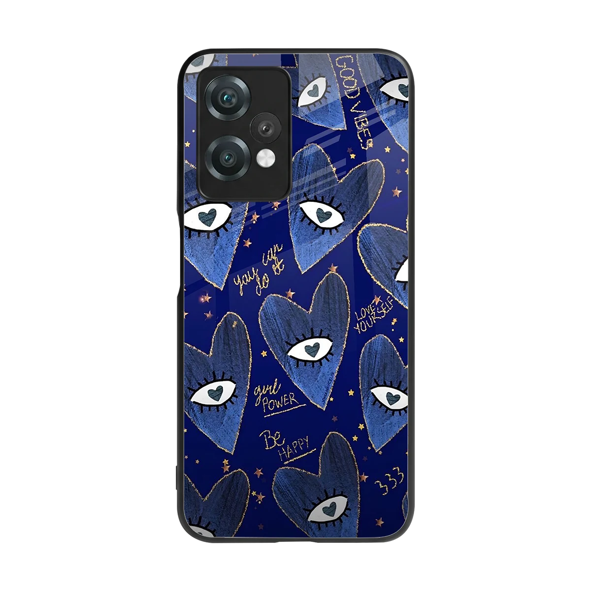 Girl Vision back phone cover | glass case for oneplus nord ce 2 lite