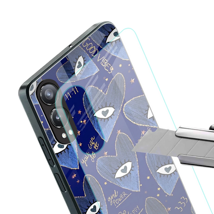 Girl Vision stylish phone case for oneplus nord ce 4 lite | glossy glass and slim fit