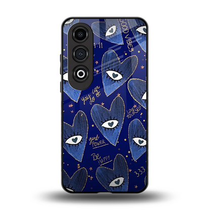 Girl Vision back phone cover | glass case for oneplus nord ce 4