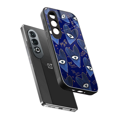 Girl Vision sleek oneplus nord ce 4 cover with tempered glass back and TPU edges