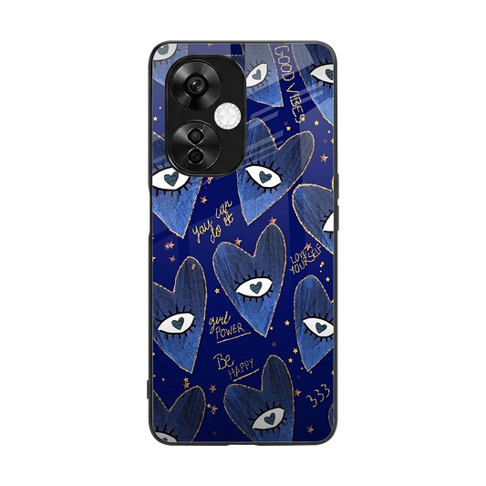 Girl Vision back phone cover | glass case for oneplus nord ce 3 lite