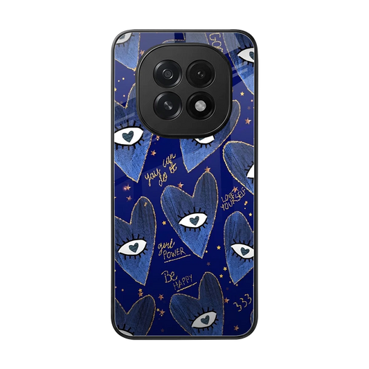 Girl Vision back phone cover | glass case for oppo f29 5g