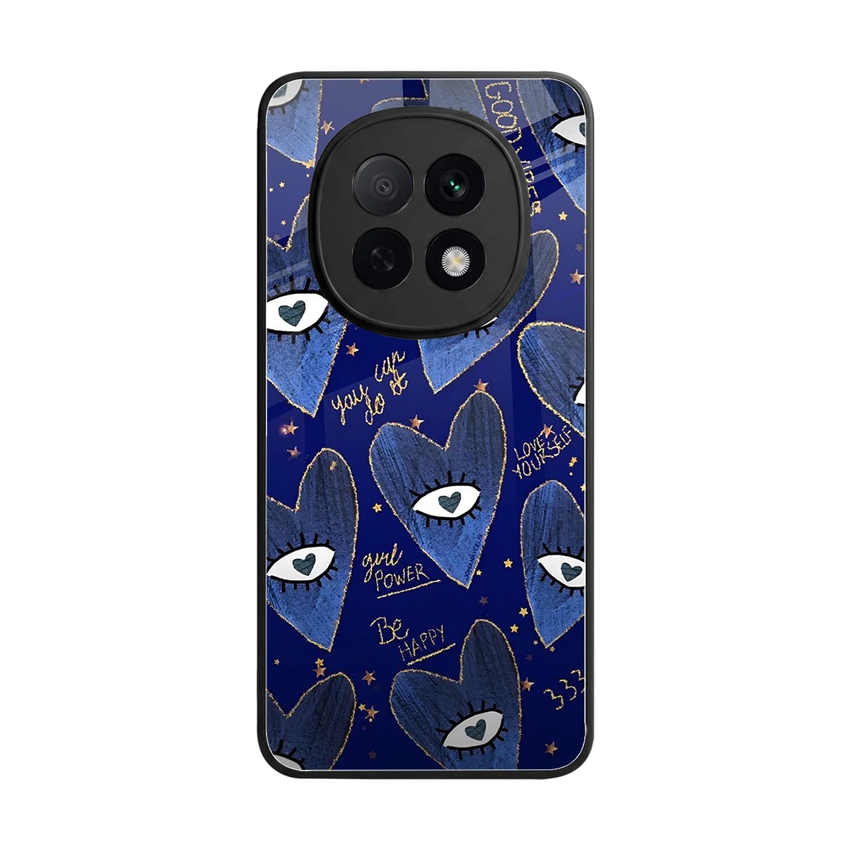 Girl Vision back phone cover | glass case for oppo f29 pro 5g