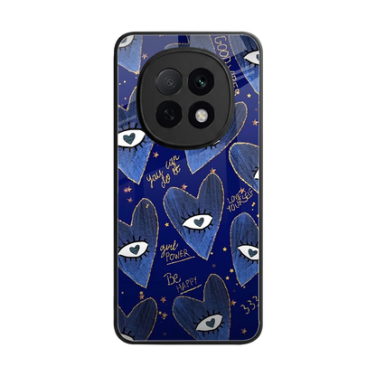 Girl Vision back phone cover | glass case for oppo f29 pro 5g