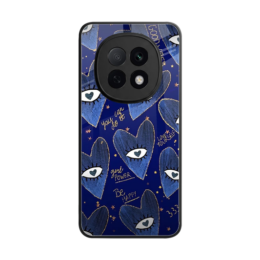 Girl Vision back phone cover | glass case for oppo f29 pro 5g
