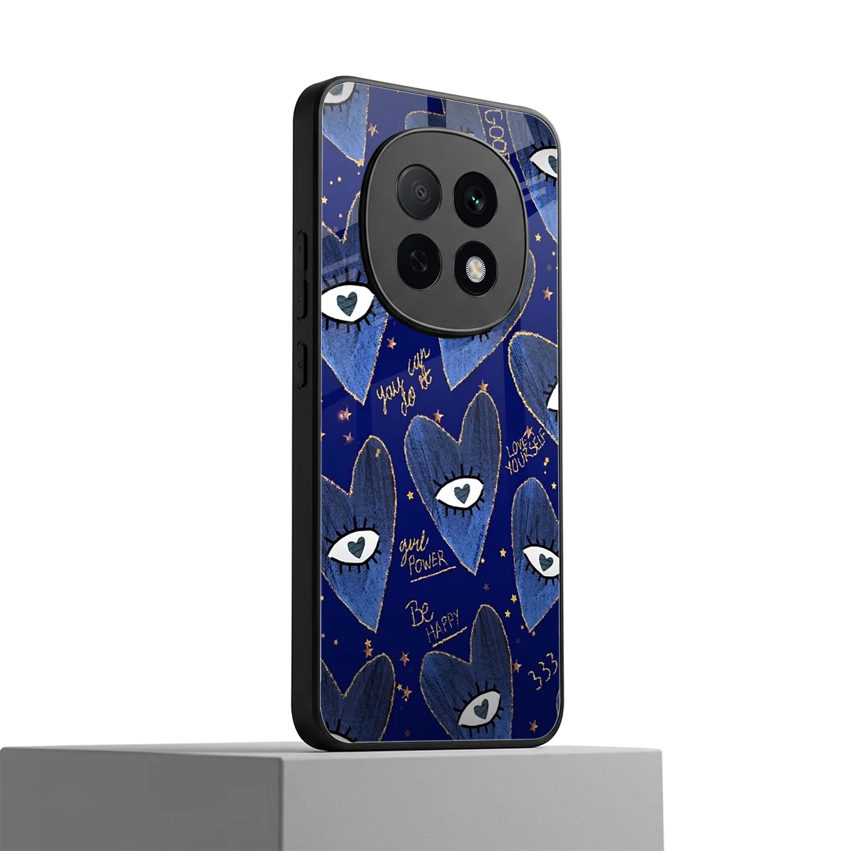 Girl Vision oppo f29 pro 5g mobile cover | shockproof glass phone case