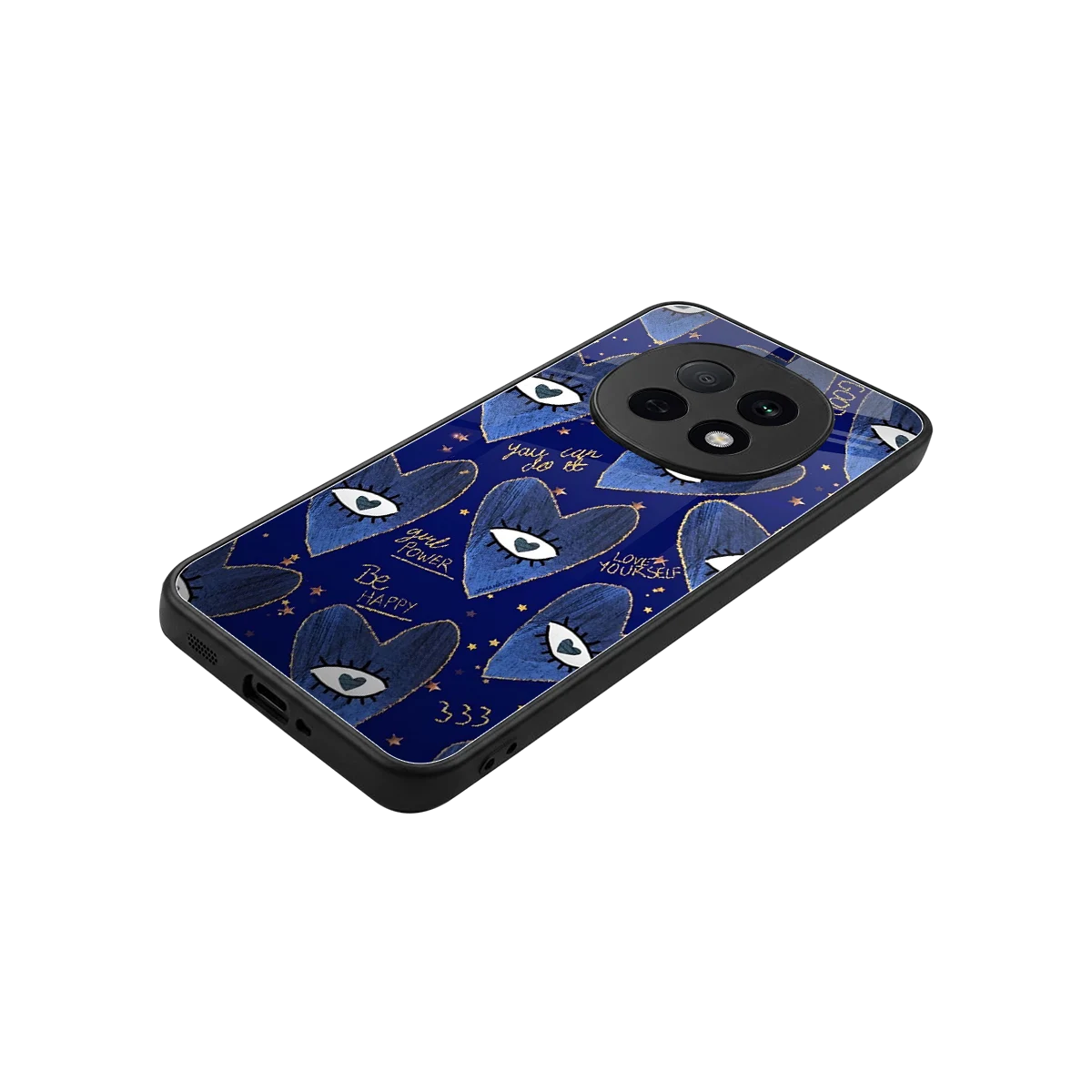 Girl Vision stylish phone case for oppo f29 pro 5g | glossy glass and slim fit