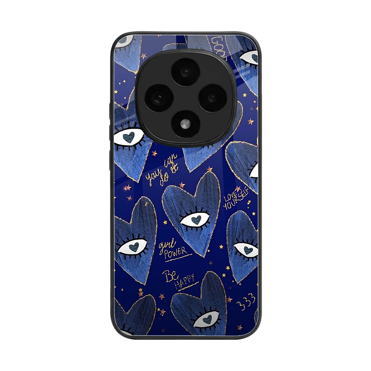 Girl Vision back phone cover | glass case for oppo f31 pro 5g