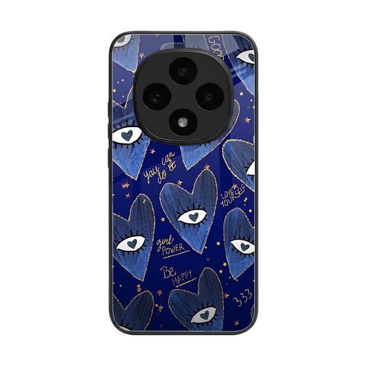 Girl Vision back phone cover | glass case for oppo f31 pro 5g