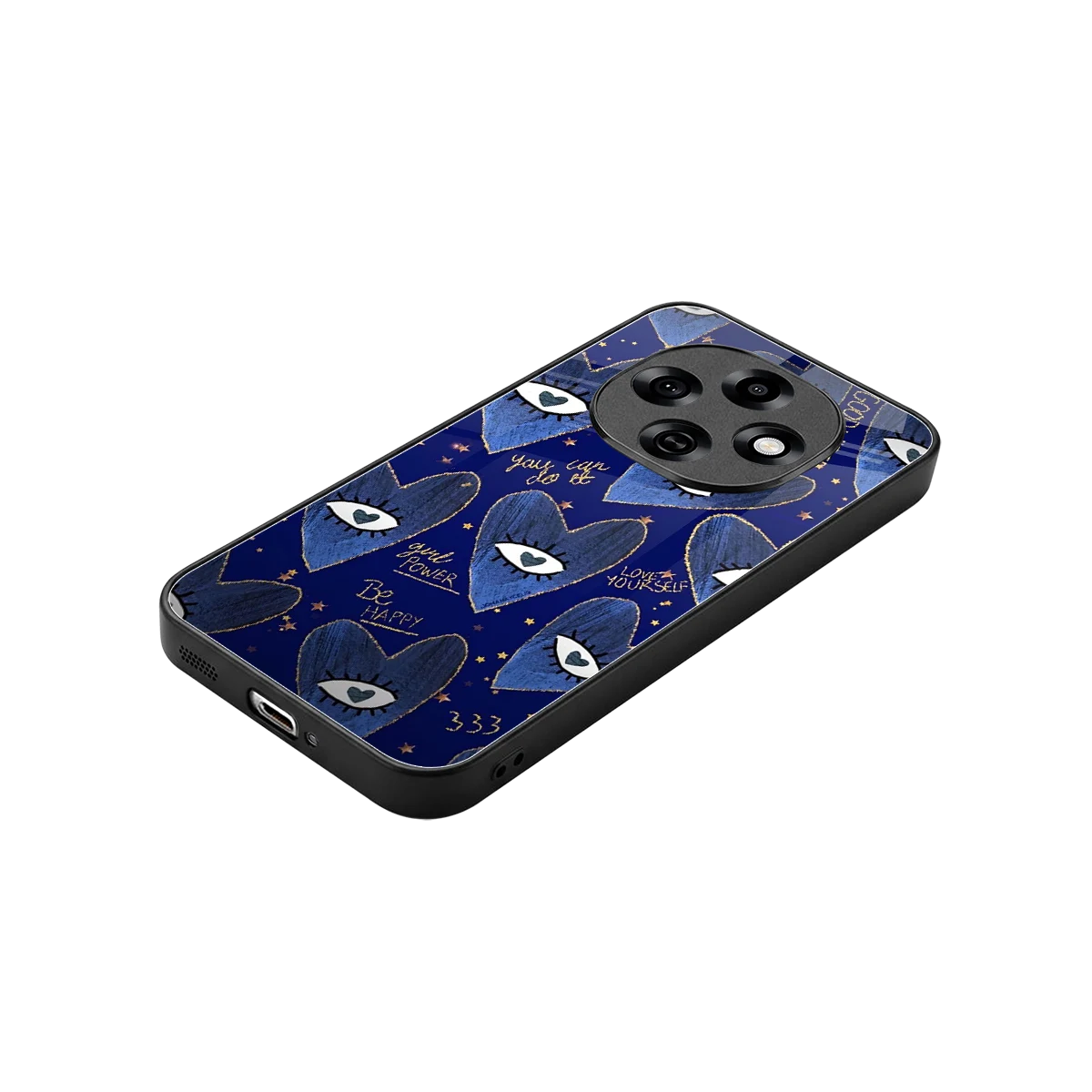 Girl Vision stylish phone case for oppo f31 pro 5g | glossy glass and slim fit