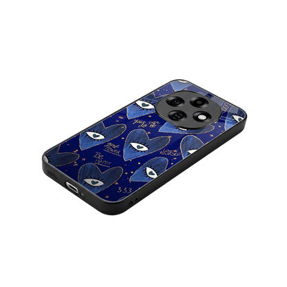 Girl Vision stylish phone case for oppo f31 pro 5g | glossy glass and slim fit