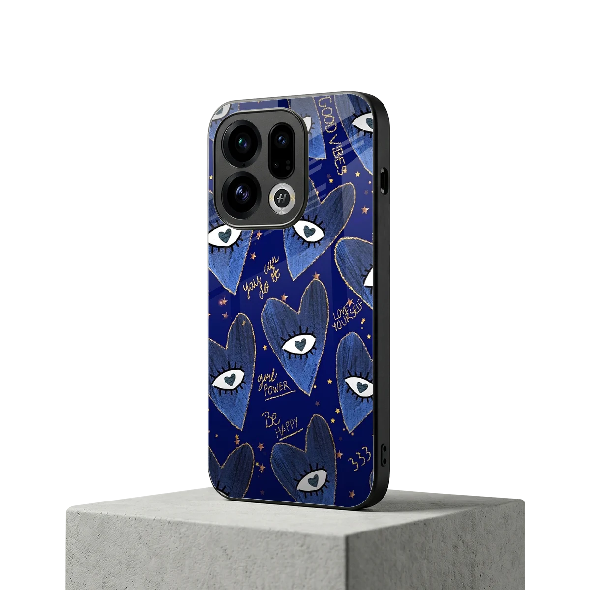 Girl Vision oppo find x9 mobile cover | shockproof glass phone case