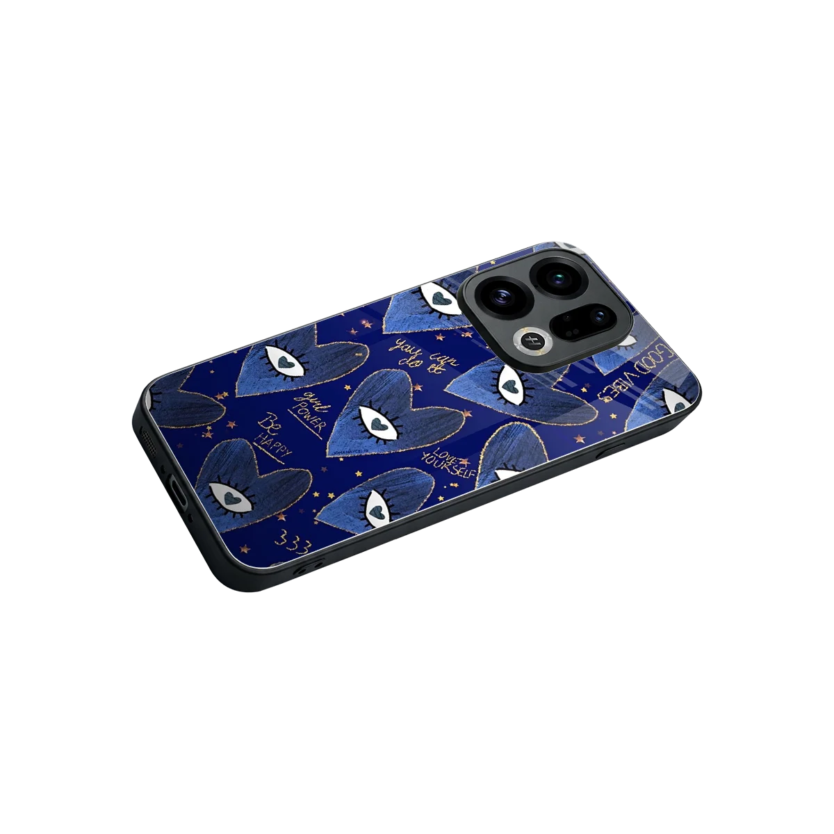 Girl Vision stylish phone case for oppo find x9 | glossy glass and slim fit