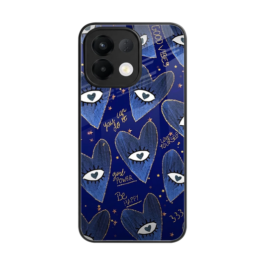 Girl Vision back phone cover | glass case for oppo k13 5g