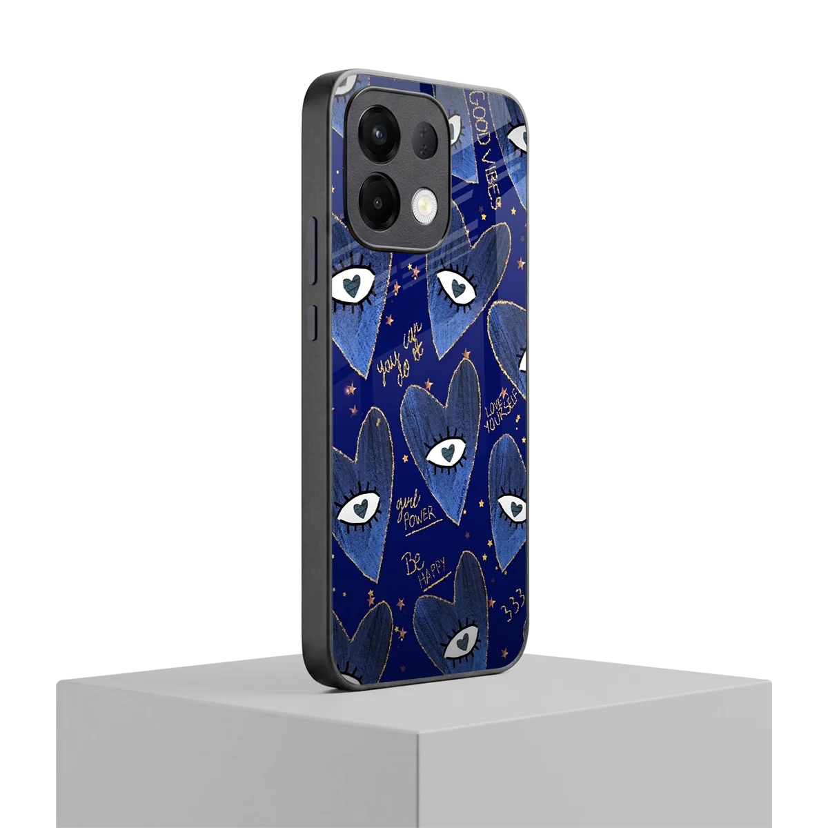 Girl Vision oppo k13 5g mobile cover | shockproof glass phone case