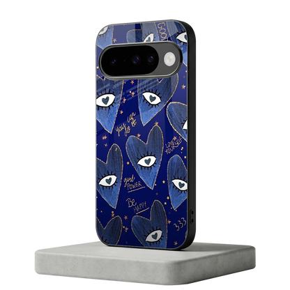 Girl Vision google pixel 10 mobile cover | shockproof glass phone case