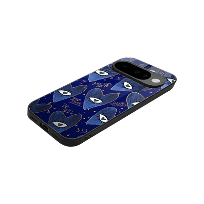 Girl Vision stylish phone case for google pixel 10 | glossy glass and slim fit