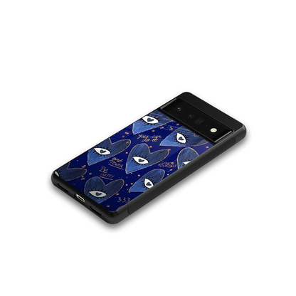 Girl Vision google pixel 6 pro mobile cover | shockproof glass phone case