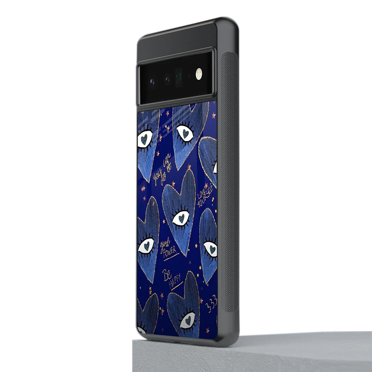 Girl Vision stylish phone case for google pixel 6 pro | glossy glass and slim fit