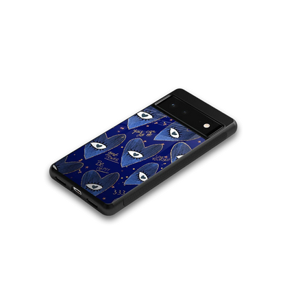 Girl Vision google pixel 6a mobile cover | shockproof glass phone case