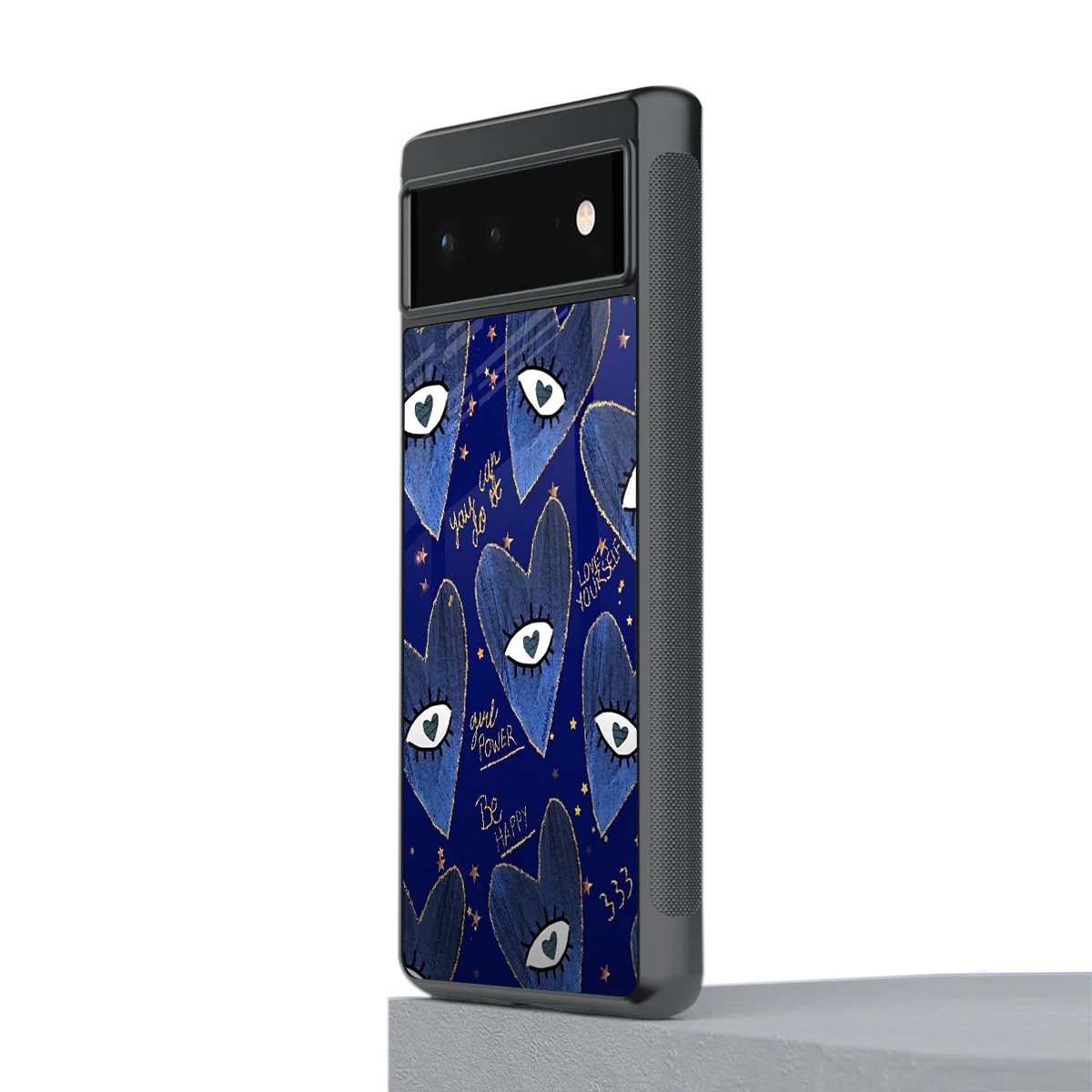 Girl Vision stylish phone case for google pixel 6a | glossy glass and slim fit