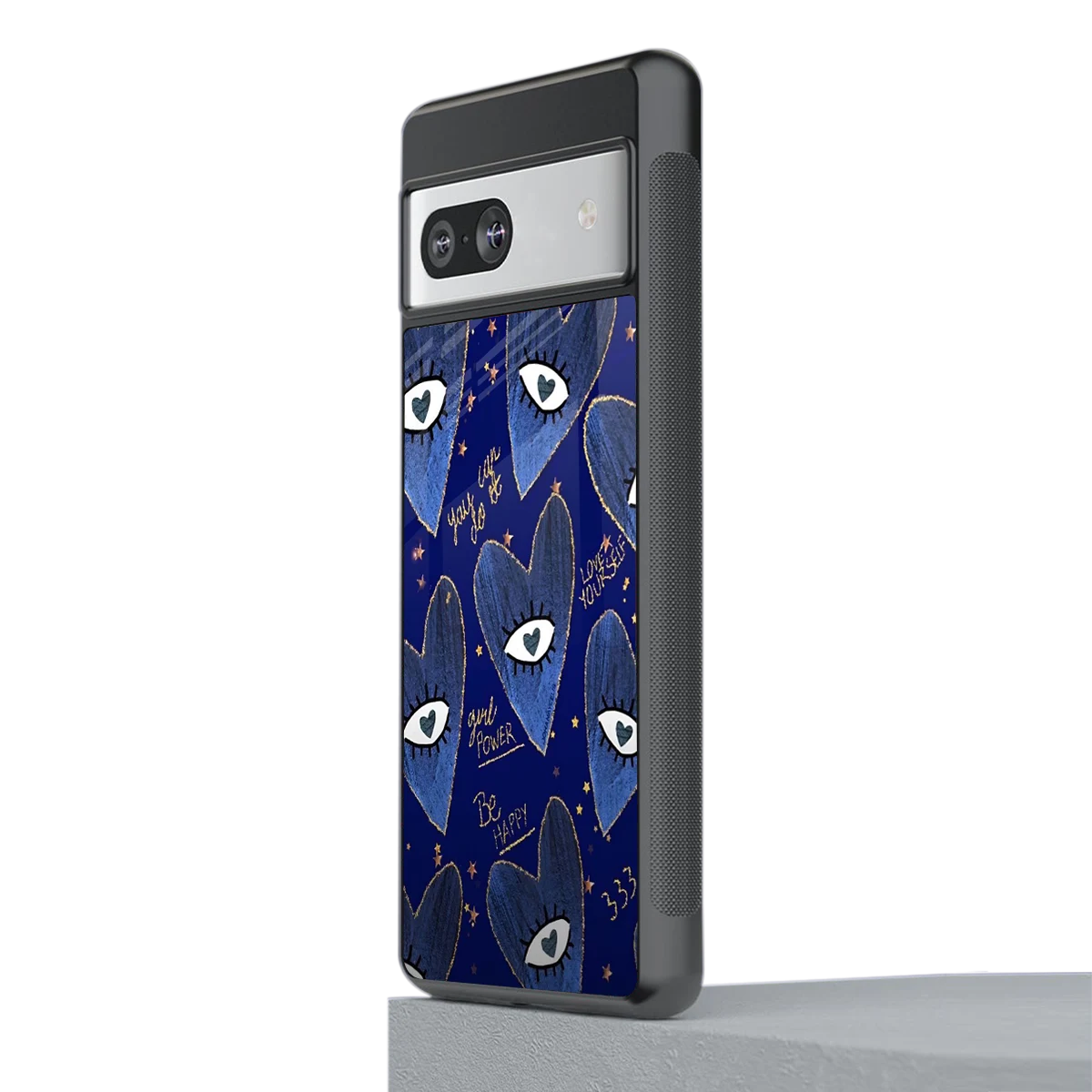 Girl Vision stylish phone case for google pixel 7 | glossy glass and slim fit