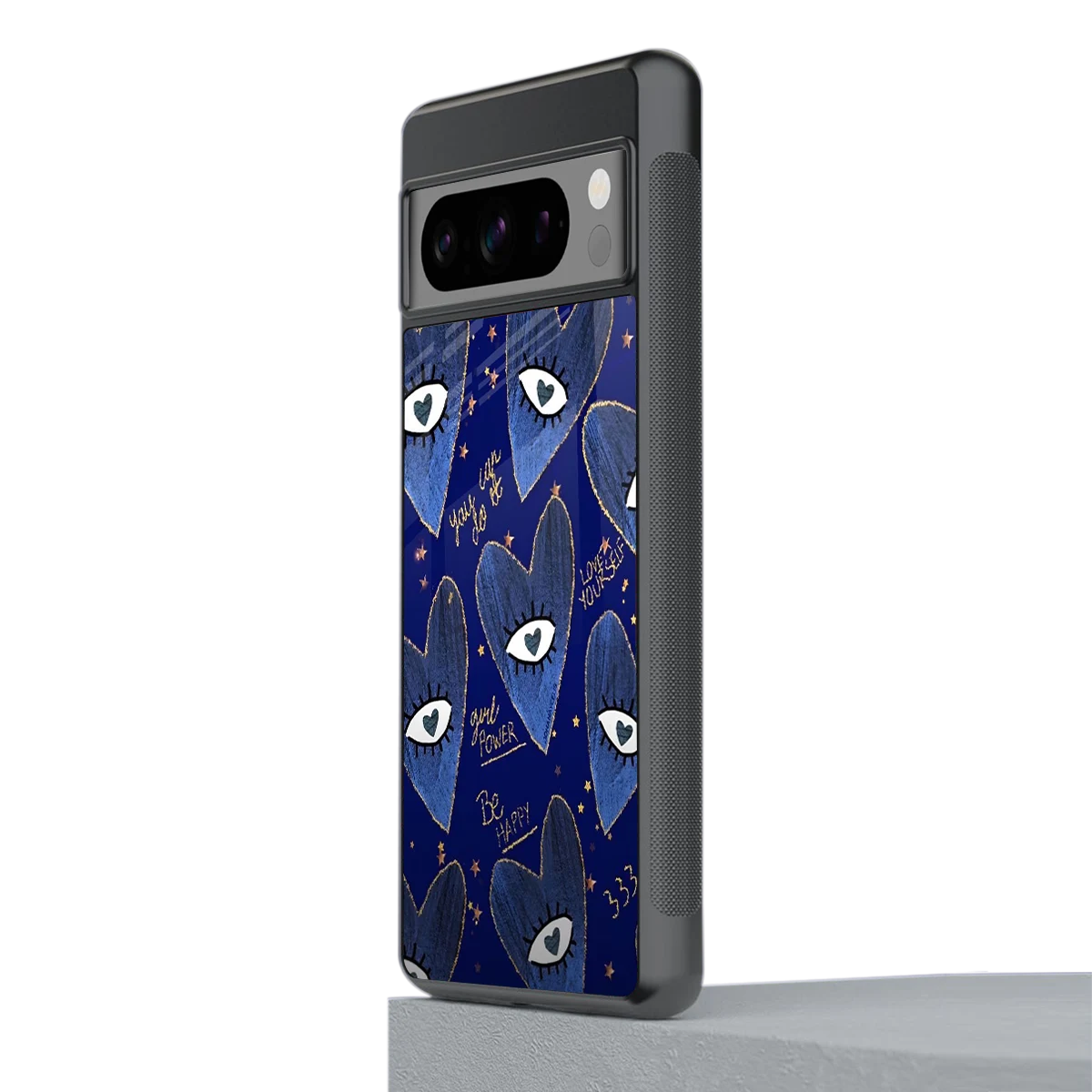 Girl Vision stylish phone case for google pixel 8 pro | glossy glass and slim fit