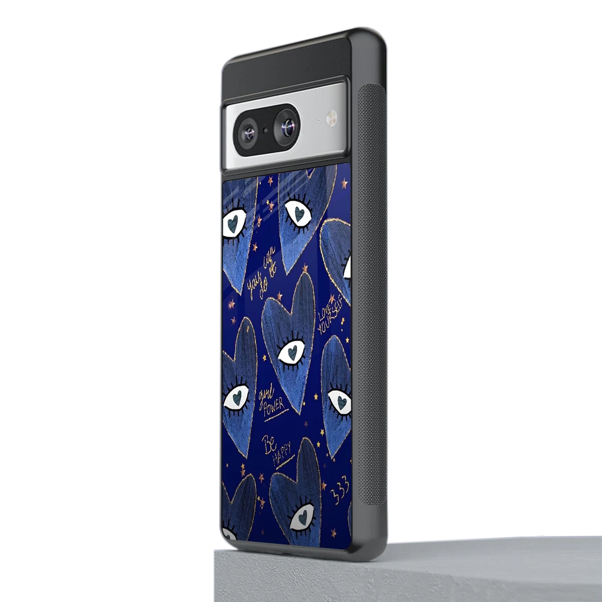 Girl Vision stylish phone case for google pixel 8 | glossy glass and slim fit