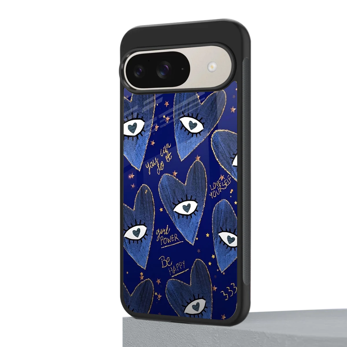 Girl Vision google pixel 9 mobile cover | shockproof glass phone case