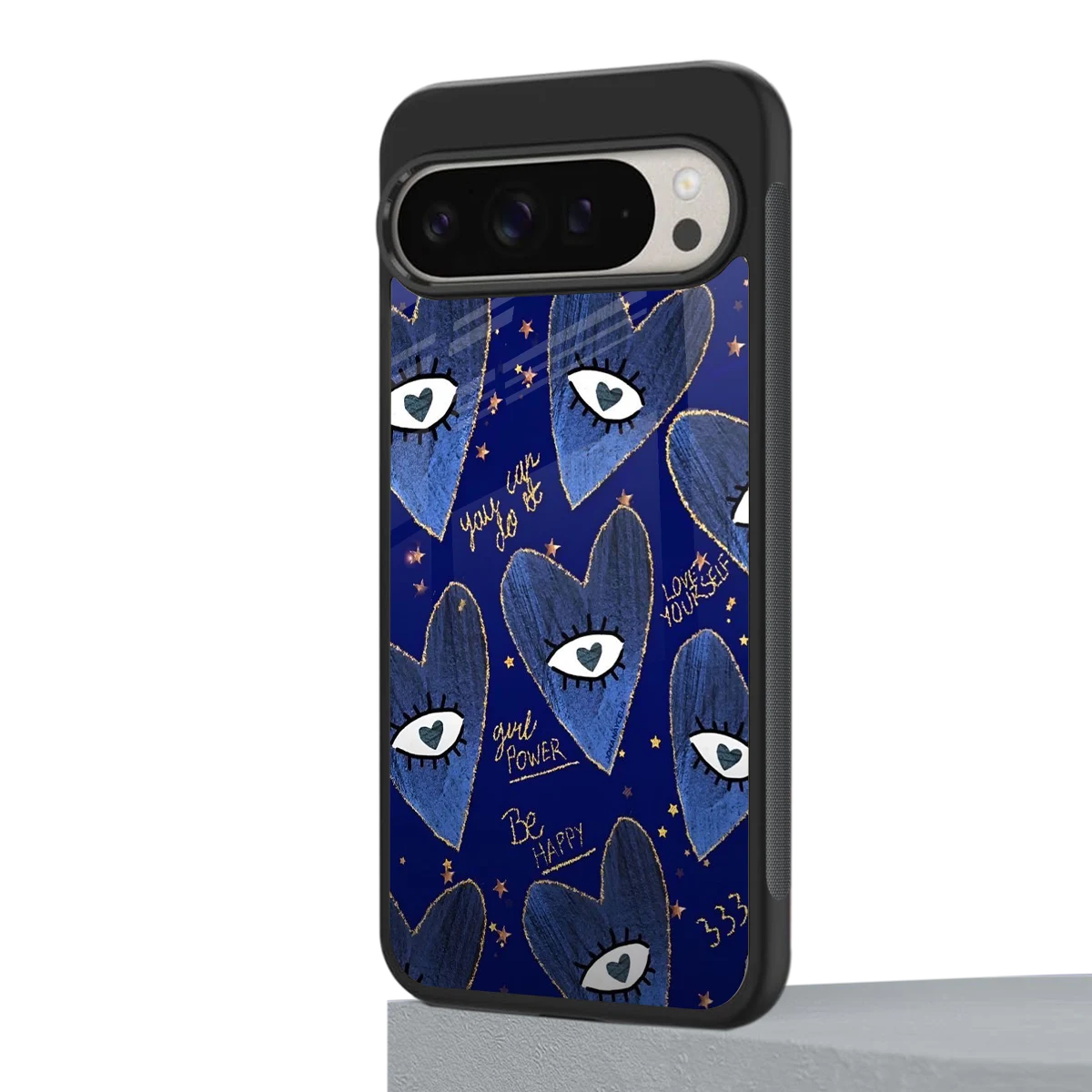 Girl Vision google pixel 9 pro mobile cover | shockproof glass phone case