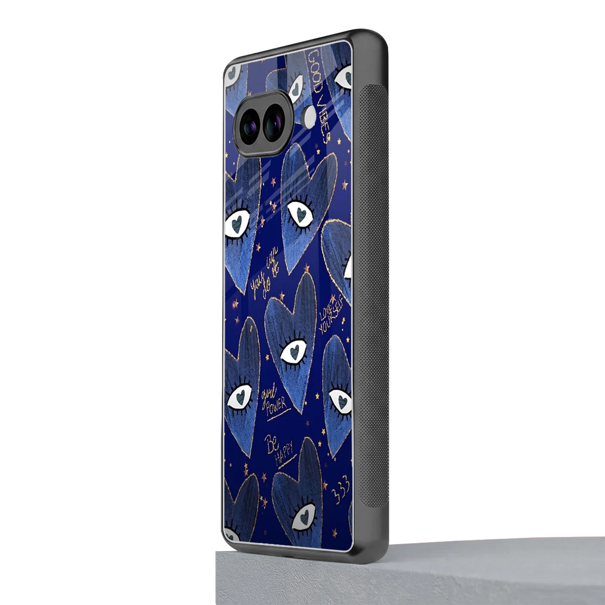 Girl Vision google pixel 10a mobile cover | shockproof glass phone case