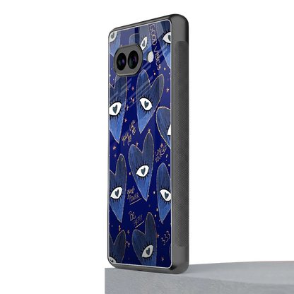 Girl Vision google pixel 10a mobile cover | shockproof glass phone case