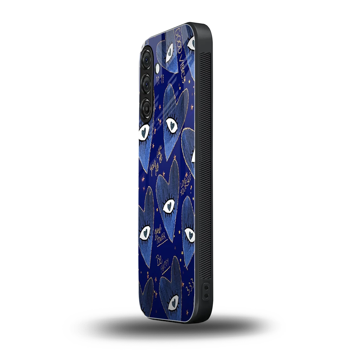 Girl Vision samsung galaxy a55 5g mobile cover | shockproof glass phone case