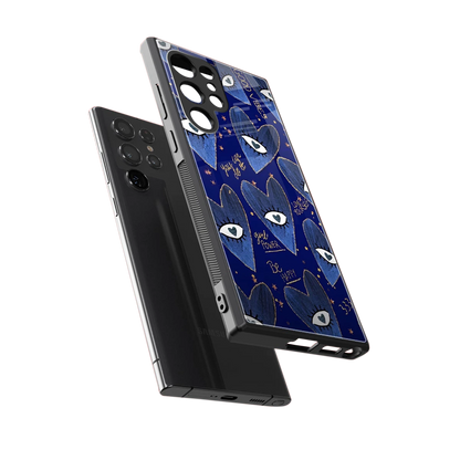 Girl Vision sleek samsung galaxy s23 ultra cover with tempered glass back and TPU edges