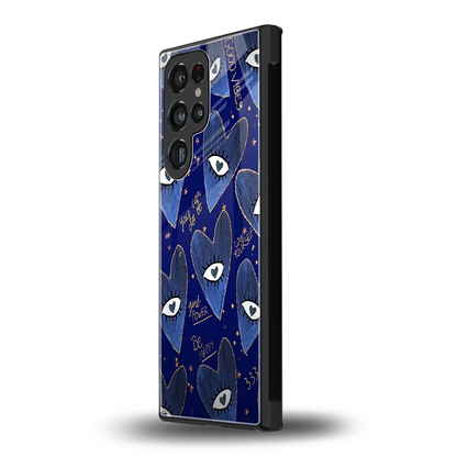 Girl Vision samsung galaxy s23 ultra mobile cover | shockproof glass phone case