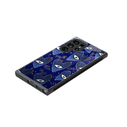 Girl Vision stylish phone case for samsung galaxy s23 ultra | glossy glass and slim fit