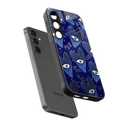 Girl Vision sleek samsung galaxy s24 plus cover with tempered glass back and TPU edges