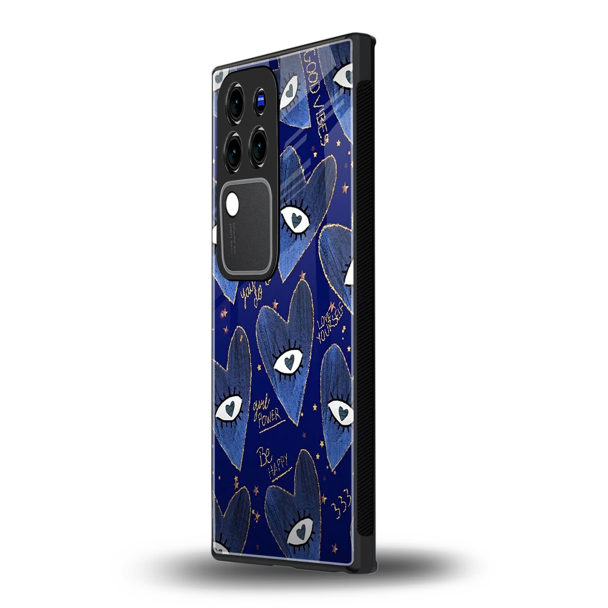 Girl Visionvivo v30 pro mobile cover | shockproof glass phone case