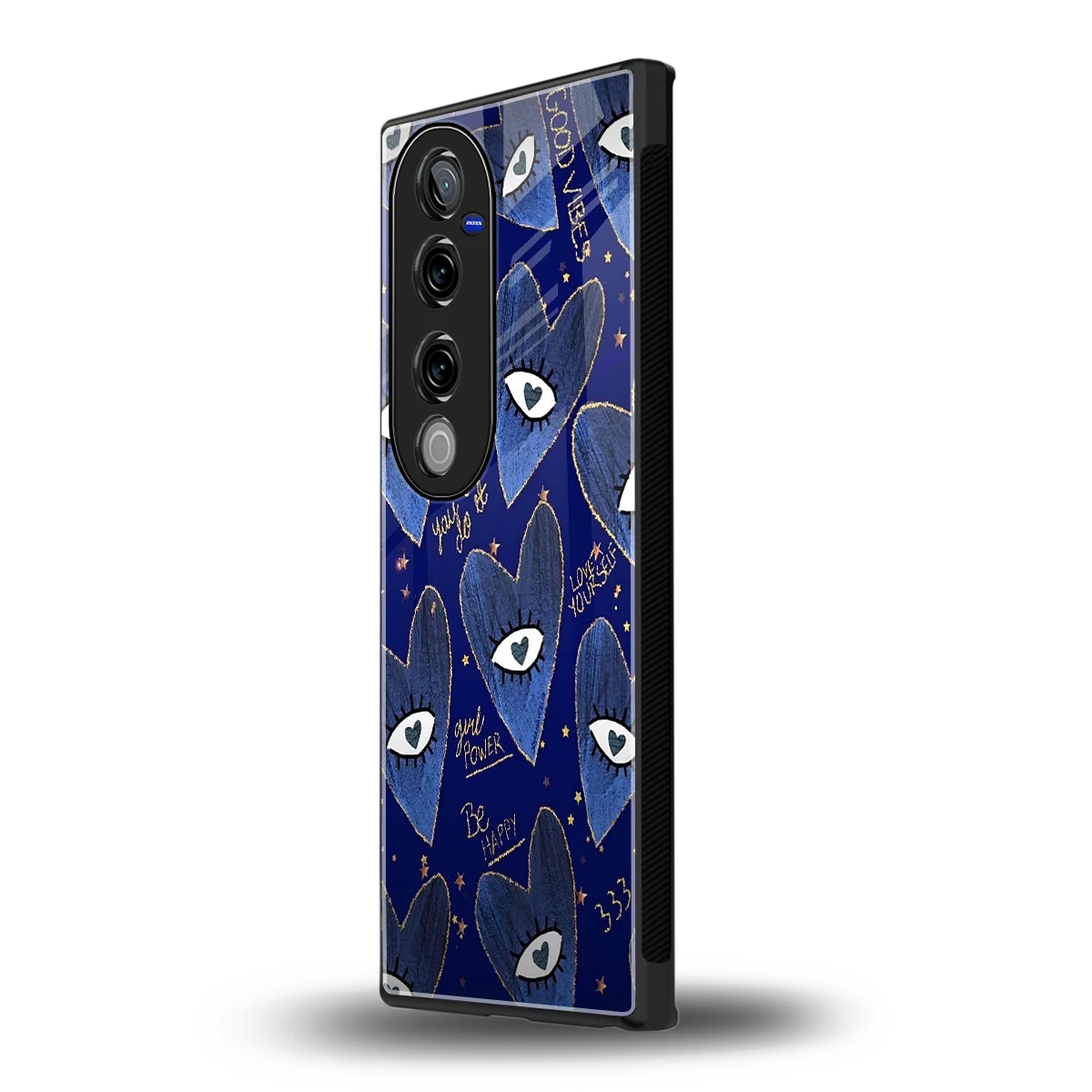 Girl Vision vivo v40 pro mobile cover | shockproof glass phone case
