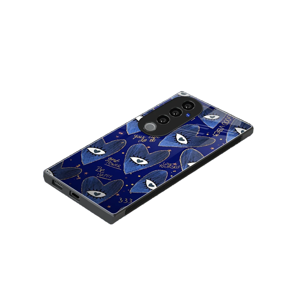 Girl Vision stylish phone case for vivo v40 pro | glossy glass and slim fit