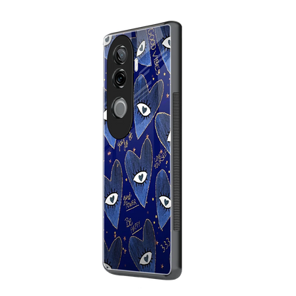 Girl Vision vivo v40e mobile cover | shockproof glass phone case